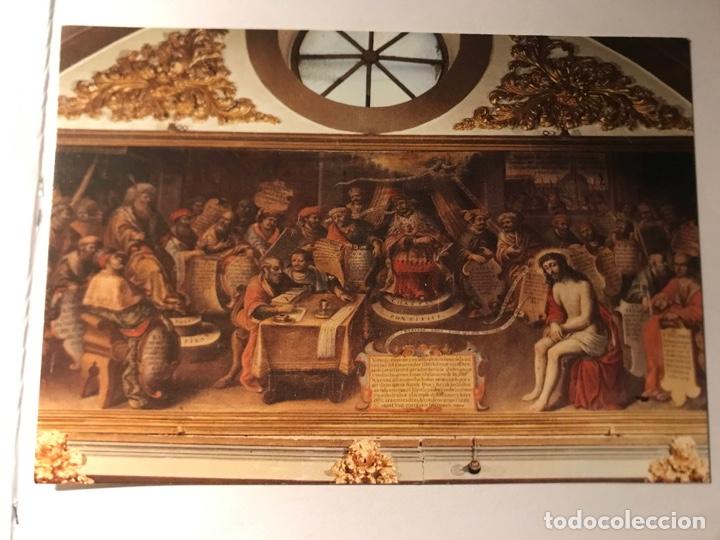 Postales: Postal de la Iglesia de la Vera Cruz Salamanca. Juicio de Jes&uacute;s.