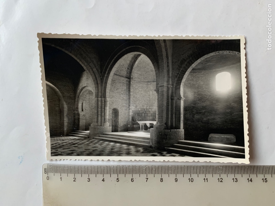 Postales: POSTAL. IGLESIA DE SAN TIRSO. INTERIOR. SAHAGUN. FOT&Oacute;GRAFO?.