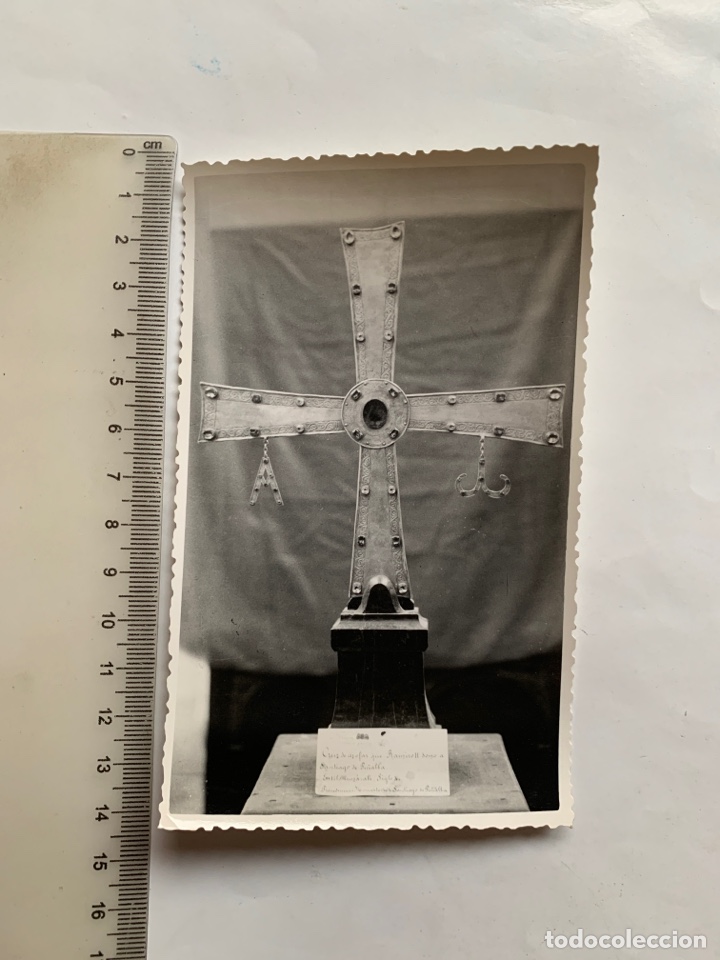 Postales: POSTAL. LEON. CRUZ DE RAMIRO II. MUSEO ARQUEOL&Oacute;GICO PROVINCIAL. FOTO EXAKTA.