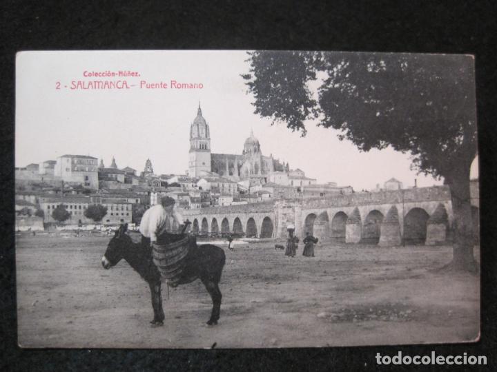 Postcards: SALAMANCA-PUENTE ROMANO-2-COLECCION NU&Ntilde;EZ-POSTAL ANTIGUA-(86.465)