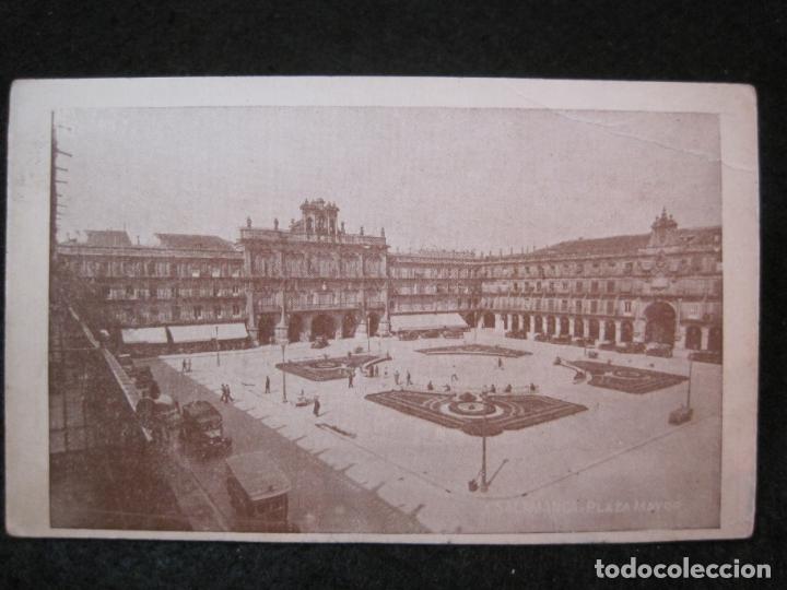 Postcards: SALAMANCA-PLAZA MAYOR-POSTAL ANTIGUA-(86.466)