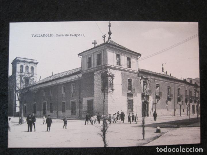 Postales: VALLADOLID-CASA DE FELIPE II-HAUSER Y MENET-POSTAL ANTIGUA-(86.816)
