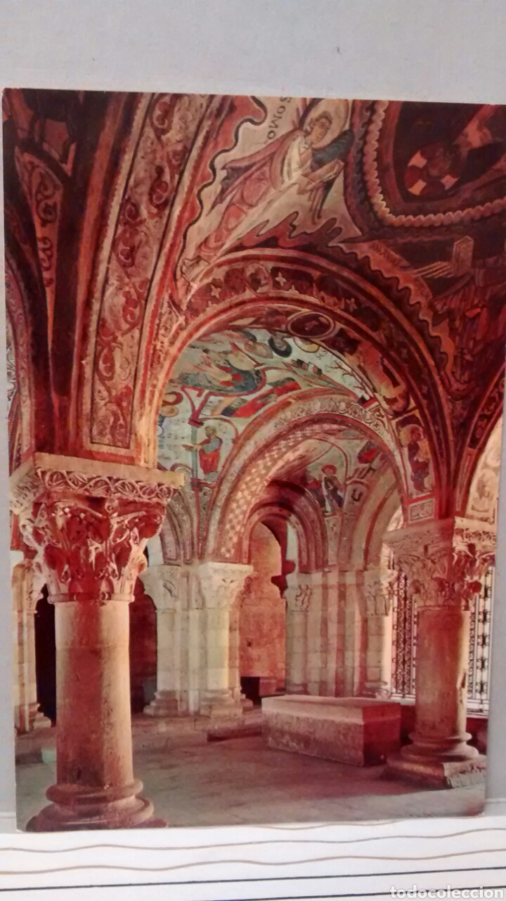 Postales: LEON. SAN ISIDORO. PANTEON DE LOS REYES. REAL COLEGIATA DE SAN ISIDORO. EVEREST. 1964. SIN CIRCULAR.