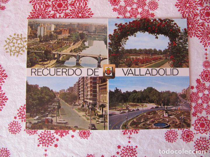 Postales: RECUERDO DE VALLADOLID DIVERSOS ASPECTOS 127 ESCRITA