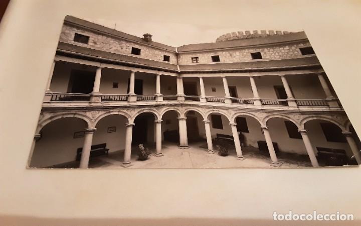 Postales: LAS NAVAS DEL MARQU&Eacute;S. ESCUELA DE MAGISTERIO DE FET Y DE LAS JONS. ESCRITA