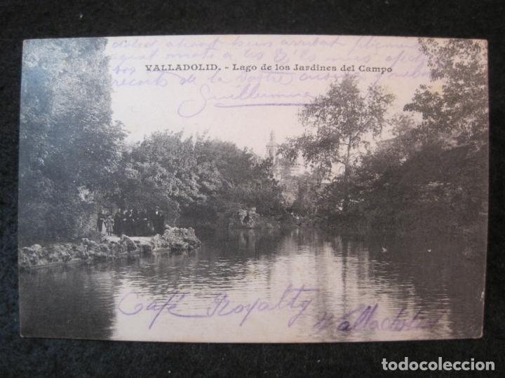 Cartoline: VALLADOLID-LAGO DE LOS JARDINES DEL CAMPO-J.H.-POSTAL ANTIGUA-(88.132)