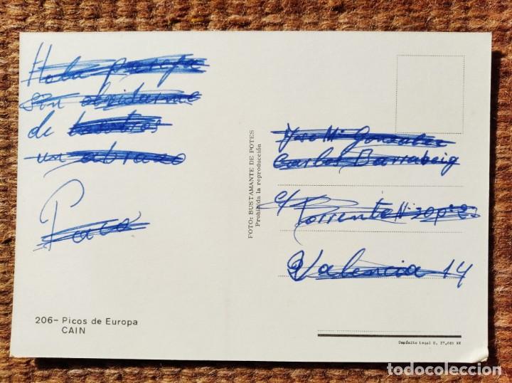 Postales: CAIN - LEON - PICOS DE EUROPA - Foto 2