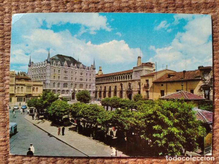 Postales: LEON - PLAZA DE SAN MARCELO