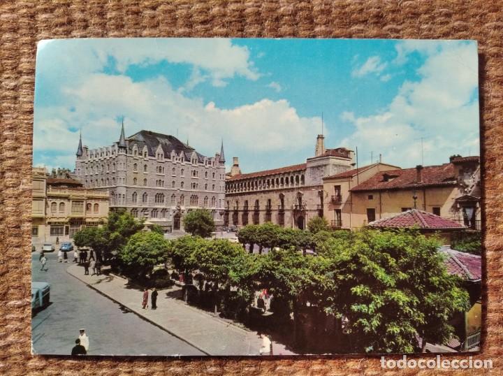 Postales: LEON - PLAZA DE SAN MARCELO