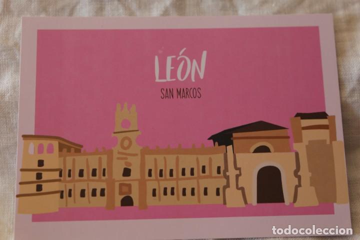 Postales: POSTAL LEON SAN MARCOS COGEPOSTALES DESCUBRE LEON AYUNTAMIENTO DE LEON