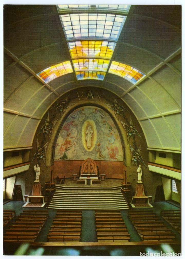 Postales: N&ordm; 4-VALLADOLID. Iglesia Mar&iacute;a Reina de la Paz. Publicidad confirmaci&oacute;n. Sin circular. ED.PP CAPUCHI