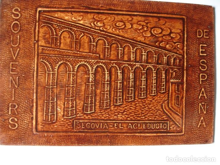 Postales: SEGOVIA .POSTAL DE PIEL SIN CIRCULAR - Foto 1