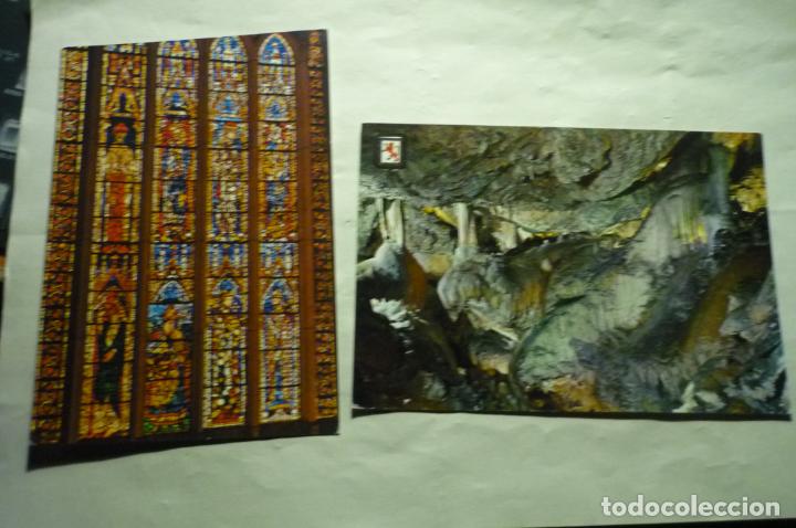 Postales: lote postales leon-catedral-cuevas - Foto 1