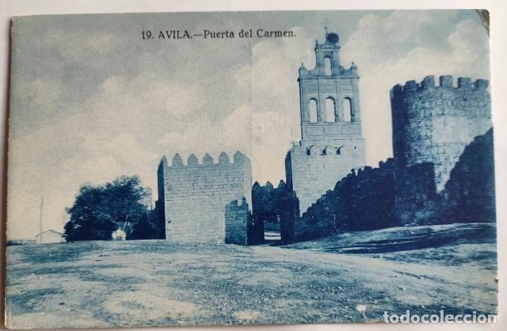 Postales: AVILA PUERTA DEL CARMEN