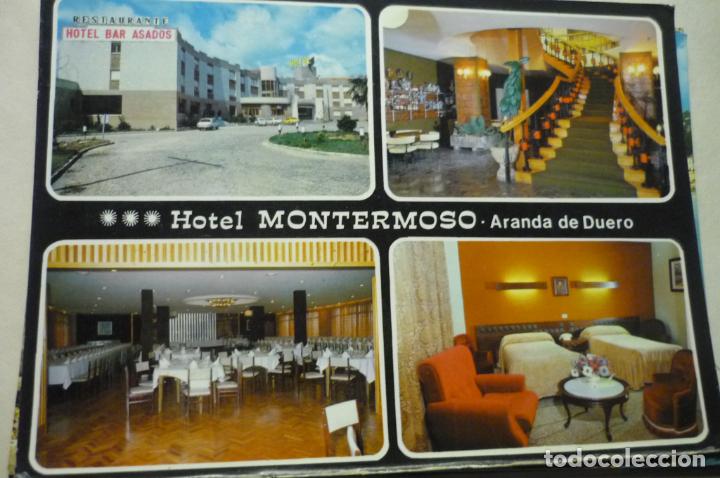 Postales: postal aranda de duero.-hotel montermoso