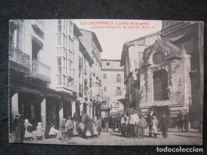Postcards: SALAMANCA-CORRILLO DE LA YERBA-THOMAS-10-POSTAL ANTIGUA-(89.812)