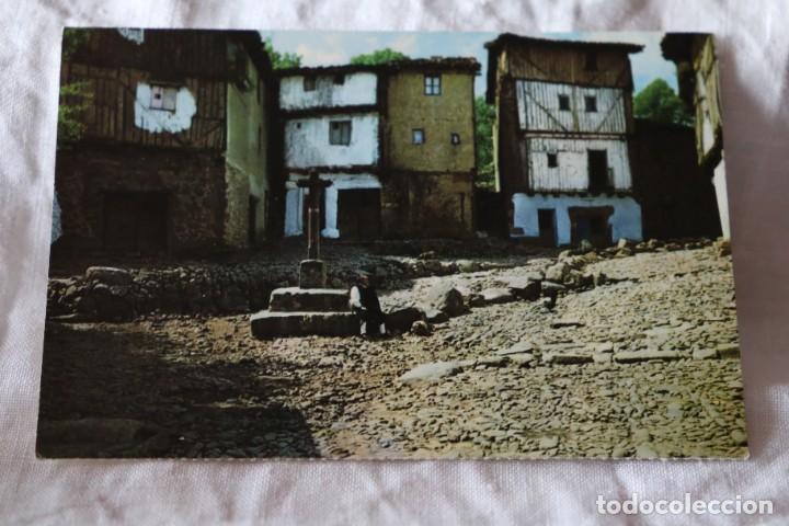 Postales: POSTAL LA ALBERCA MONUMENTO NACIONAL CRUCERO DEL BARRIO NUEVO 1965
