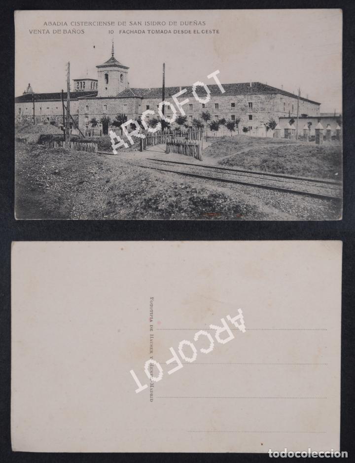 Postales: POSTAL ABAD&Iacute;A CISTERCIENSE DE SAN ISIDRO DE DUE&Ntilde;AS - VENTA DE BA&Ntilde;OS - LA DE LA FOTO, COMO EN LA FOTO
