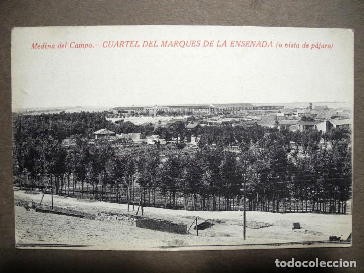 Postais: Cuartel del Marqu&eacute;s de la Ensenada. Medina del Campo. Circulada 1921 Edifil 271
