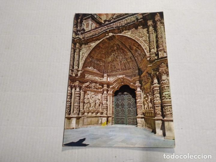 Postales: LE&Oacute;N - POSTAL ASTORGA - P&Oacute;RTICO DE LA CATEDRAL - Foto 1