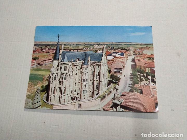 Postales: LE&Oacute;N - POSTAL ASTORGA - PANOR&Aacute;MICA DEL PALACIO EPISCOPAL - Foto 1