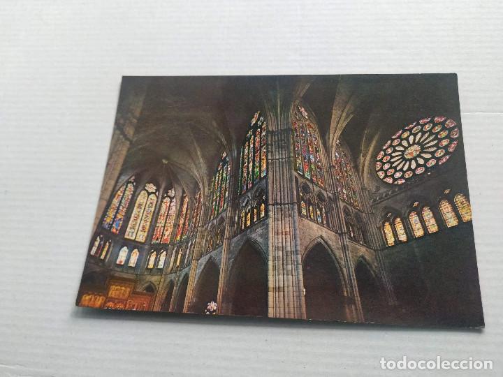 Postales: LE&Oacute;N - POSTAL LE&Oacute;N - CATEDRAL - CRUCERO - Foto 1