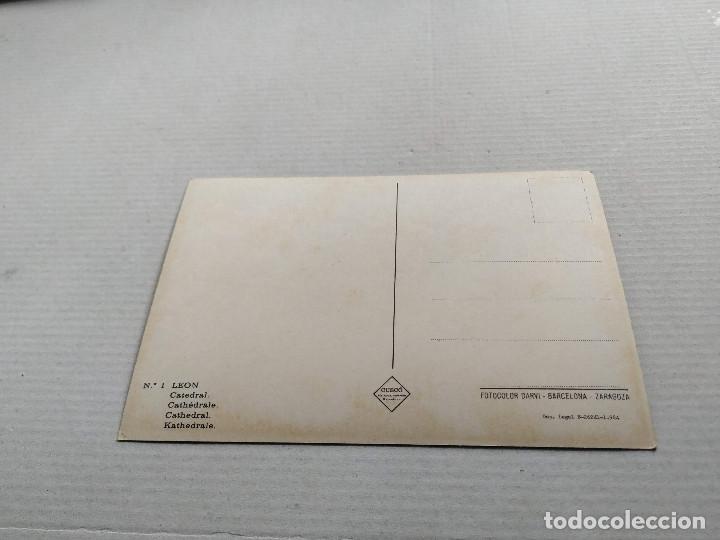 Postales: LE&Oacute;N - POSTAL LE&Oacute;N - CATEDRAL - Foto 2