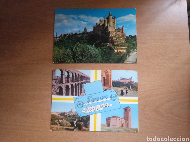 Postales: Lote 2 postales Segovia - Foto 1