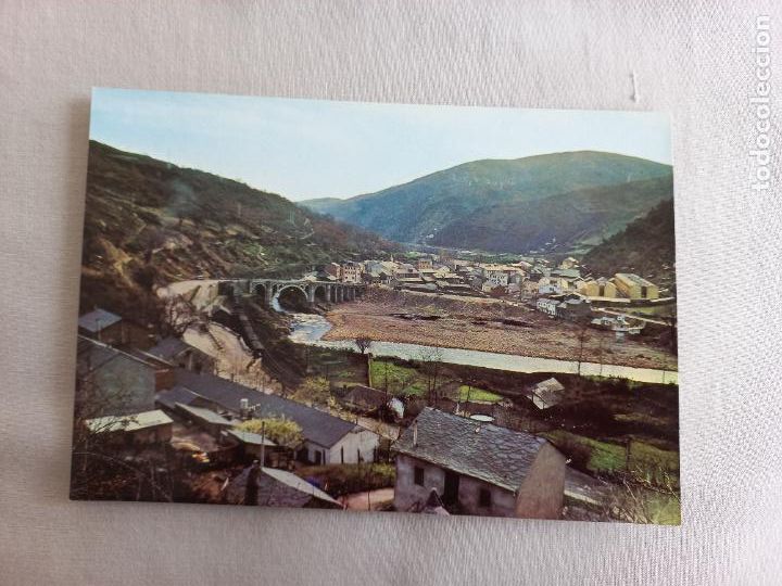 Postales: N&ordm; 1 MATARROSAL. LEON. VISTA PARCIAL PUENTE RIO SIL EDICIONES INTER A&Ntilde;OS 60 POSTAL S/C