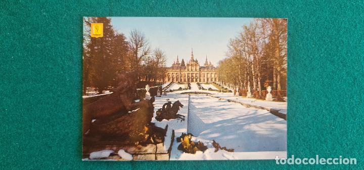 Postales: POSTAL Granja de san Ildefonso - Palacio desde Cascada nueva