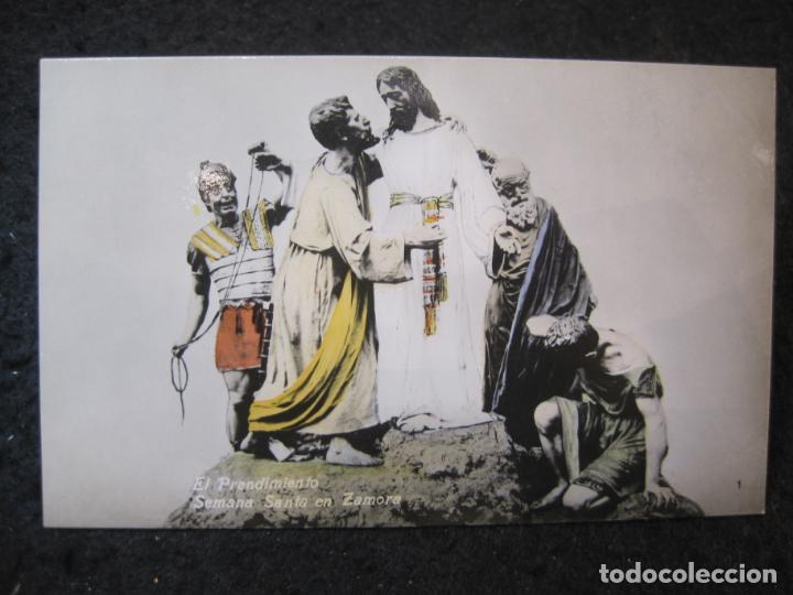 Postales: SEMANA SANTA EN ZAMORA-EL PRENDIMIENTO-COL&middot;GARCIA HERMANOS-SERIE D-POSTAL ANTIGUA-(91.476)