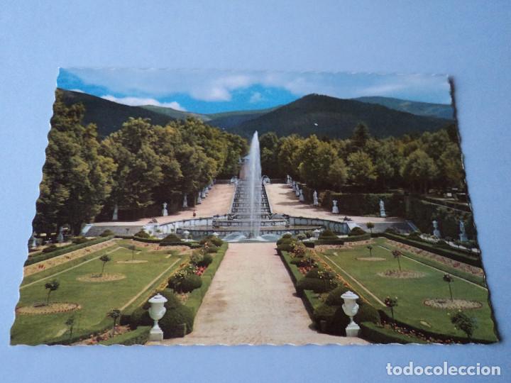 Postales: 113 LA GRANJA DE SAN ILDEFONSO PATRIMONIO NACIONAL TROQUELADA