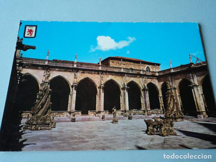 Postales: 12 LEON CATEDRAL PATIO INTERIOR ED SUBIRATS