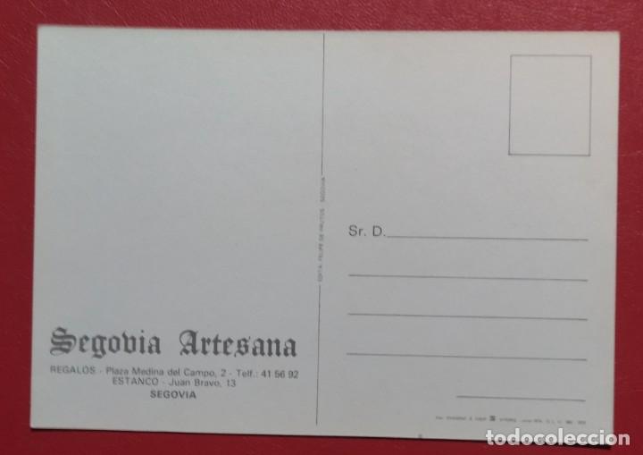 Postales: Segovia. Postal nueva sin circular. - Foto 2