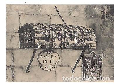 Postales: ANTIGUA POSTAl cofre del cid - Foto 1