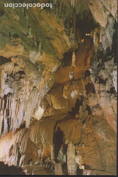 Postales: postal SIN CIRCULAR LEON CUEVA VALPORQUERO LA GRAN COLADA ESPA&Ntilde;A POST CARD