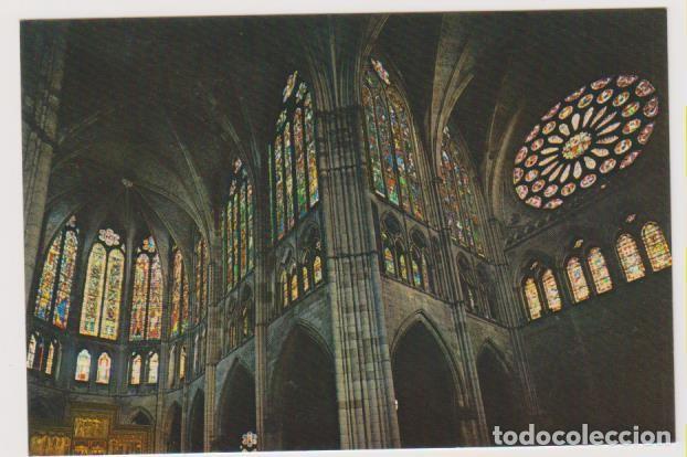 Postales: postal SIN CIRCULAR LEON CATEDRAL CRUCERO 1970 ESPA&Ntilde;A POST CARD