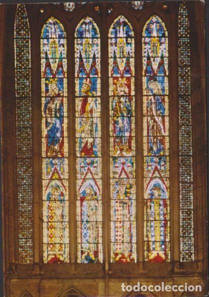 Postales: postal SIN CIRCULAR LEON CATEDRAL VENTANAL ESPA&Ntilde;A POST CARD