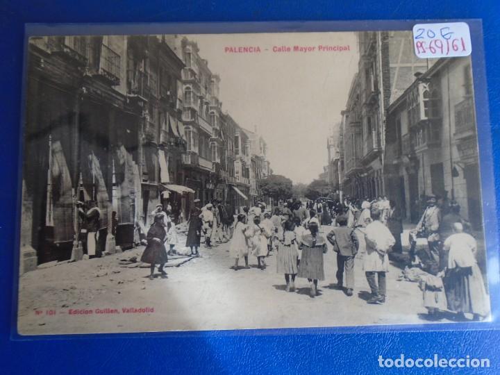 Postales: (PS-69161)POSTAL DE PALENCIA-CALLE MAYOR PRINCIPAL.EDICION GUILLEN