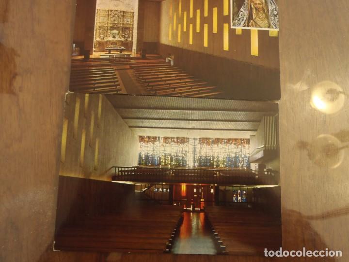 Postales: SANTUARIO DE NUESTRA SE&Ntilde;ORA DEL CAMINO - LEON- LOTE DE DOS POSTALES