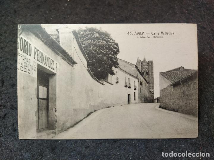 Postales: AVILA-CALLE ARTISTICA-ROISIN-40-POSTAL ANTIGUA-(92.909)