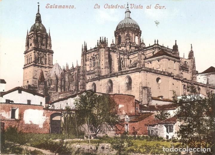 SALAMANCA LA CATEDRAL, VISTA AL SUR Nº 2846 PURGER &CO,.MÜNCHEN SIN CIRCULAR (Postales - España - Castilla y León Antigua (hasta 1939))