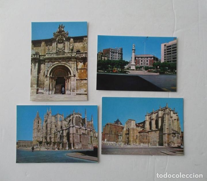 Postales: CATORCE POSTALES DE LEON - Foto 2