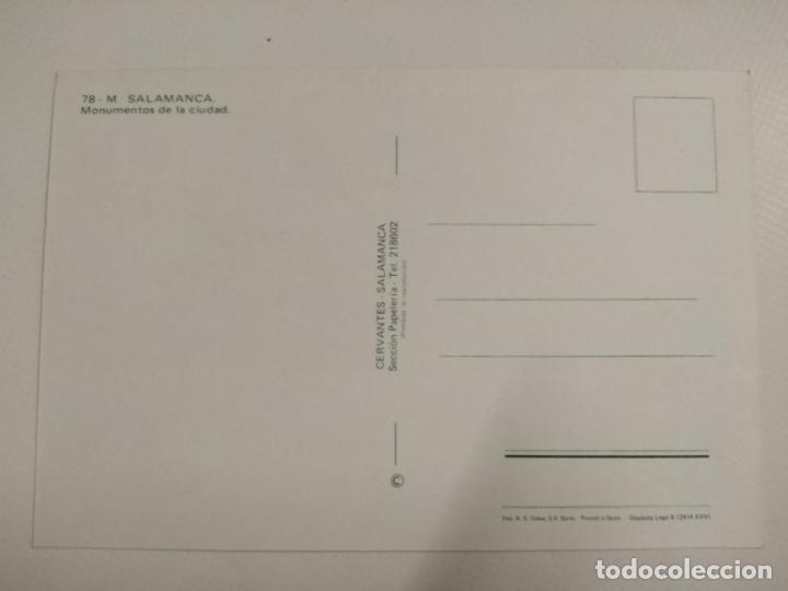 Postales: SALAMANCA. POSTAL SIN CIRCULAR - Foto 2