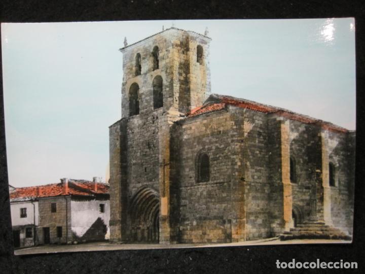 Postales: VILLADIEGO-IGLESIA DE SANTA MARIA-DROGUERIA NUEVA-1004-POSTAL ANTIGUA-(93.720)