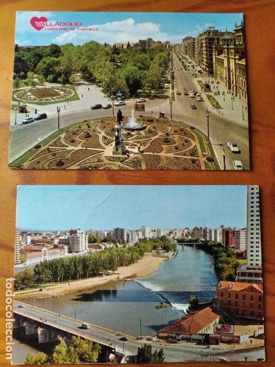 Postales: 2 POSTALES VALLADOLID - Foto 1