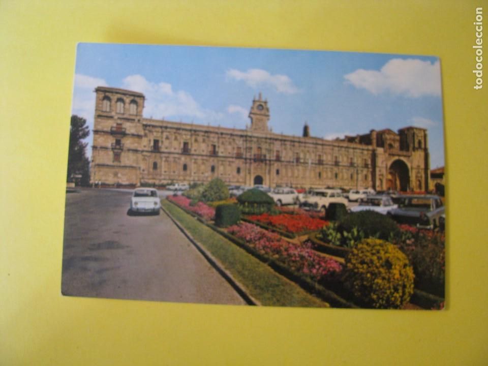 Postales: POSTAL DE LEON. SAN MARCOS. FACHADA PRINCIPAL. GARCIA GARRABELLA.