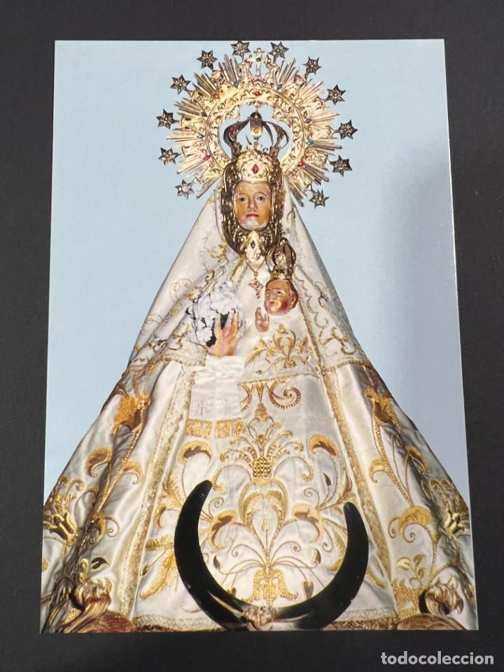 Postkarten: TARJETA POSTAL. RELIGIOSA.SEGOVIA.VIRGEN DE LA CUESTA. PATRONA DE ESCOBAR DE POLENCOS.ESCUDO DE ORO
