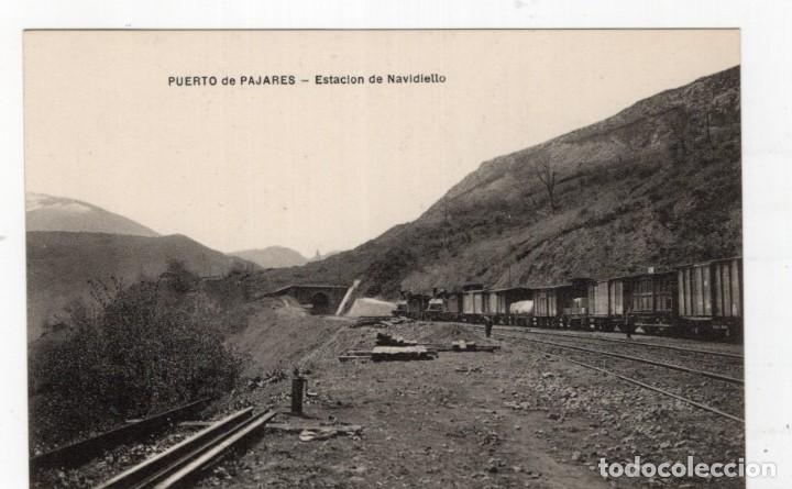 Cartoline: Puerto de Pajares. Estaci&oacute;n de Navidiello