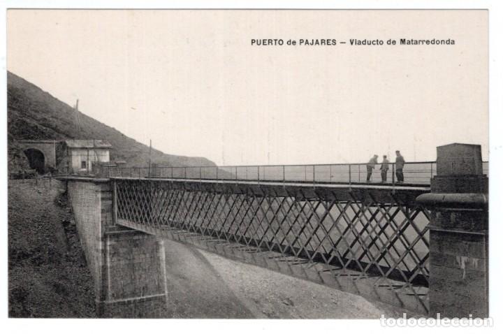 Cartoline: Puerto de Pajares. Viaducto de Matarredonda